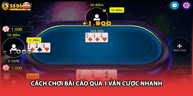 Cách chơi bài cào qua 1 ván cược nhanh