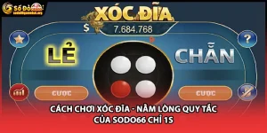 Cách Chơi Xóc Đĩa - Nằm Lòng Quy Tắc Của Sodo66 Chỉ 1s